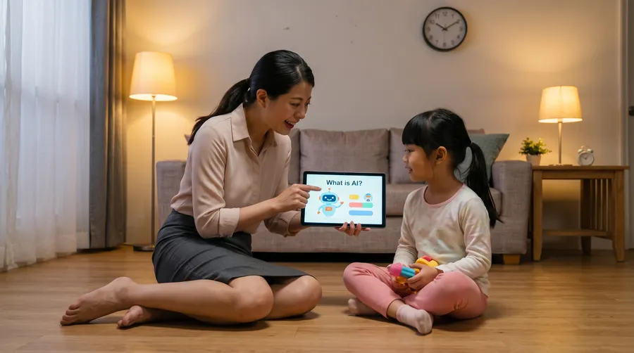 Giải Thích AI Là Gì Cho Con 5-7 Tuổi